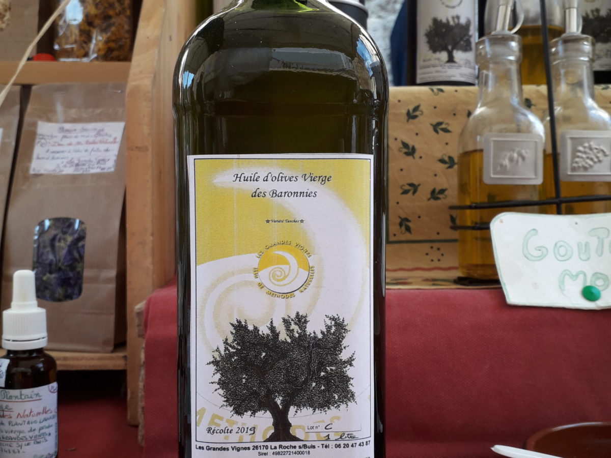 huile d'olive des baronnies